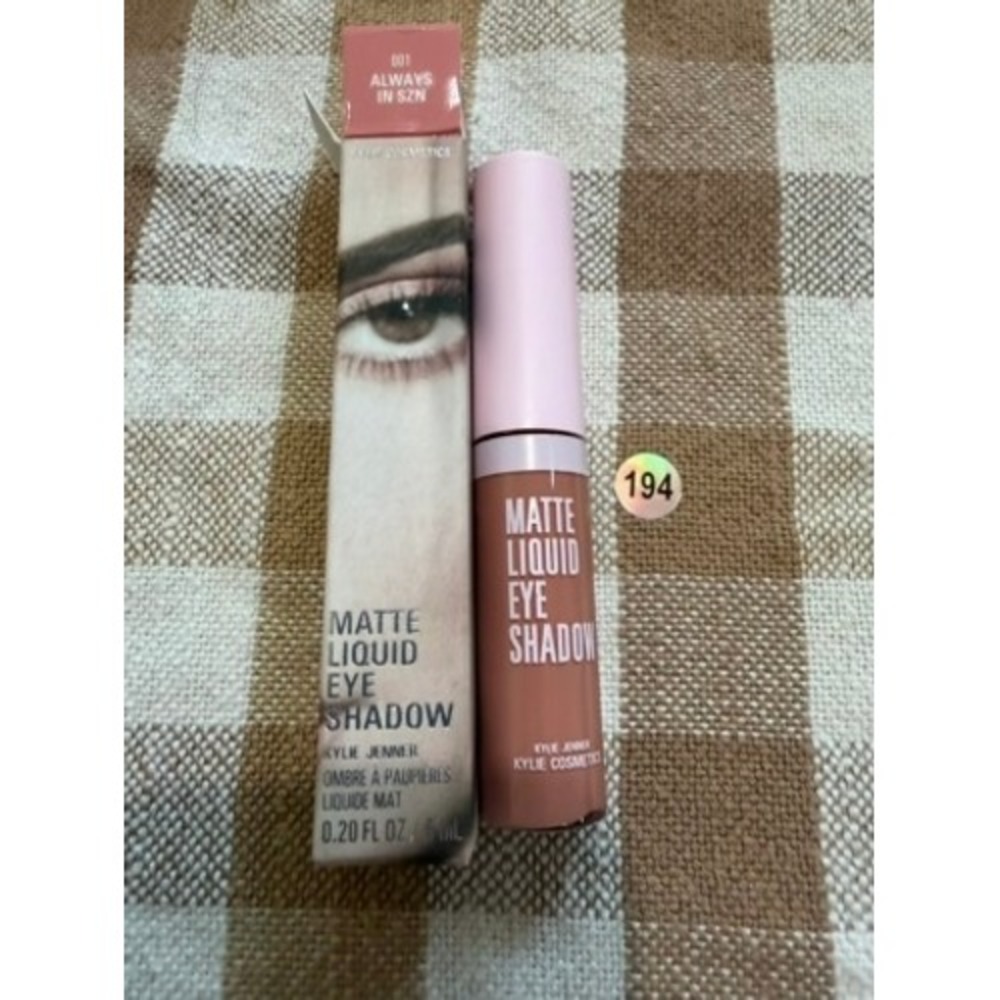 Kylie Cosmetics Matte Liquid Eye Shadow 001 Always In Szn Nude Pink 0.20 fl oz